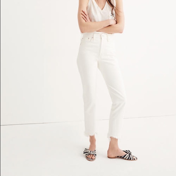 Madewell Denim - Madewell Perfect Summer Jean in Pure White